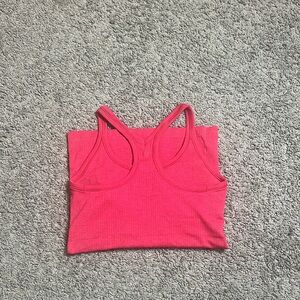 Lululemon pink ebb to street tank size 6